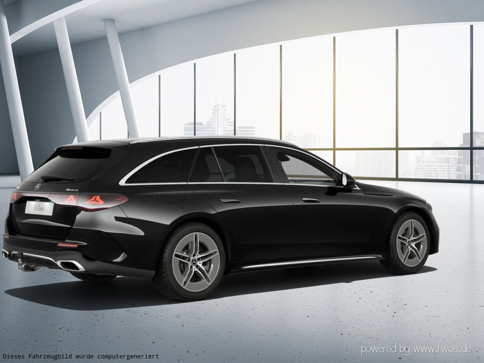 Mercedes-Benz E 450 2025 г. Чёрный, пробег 50128 км