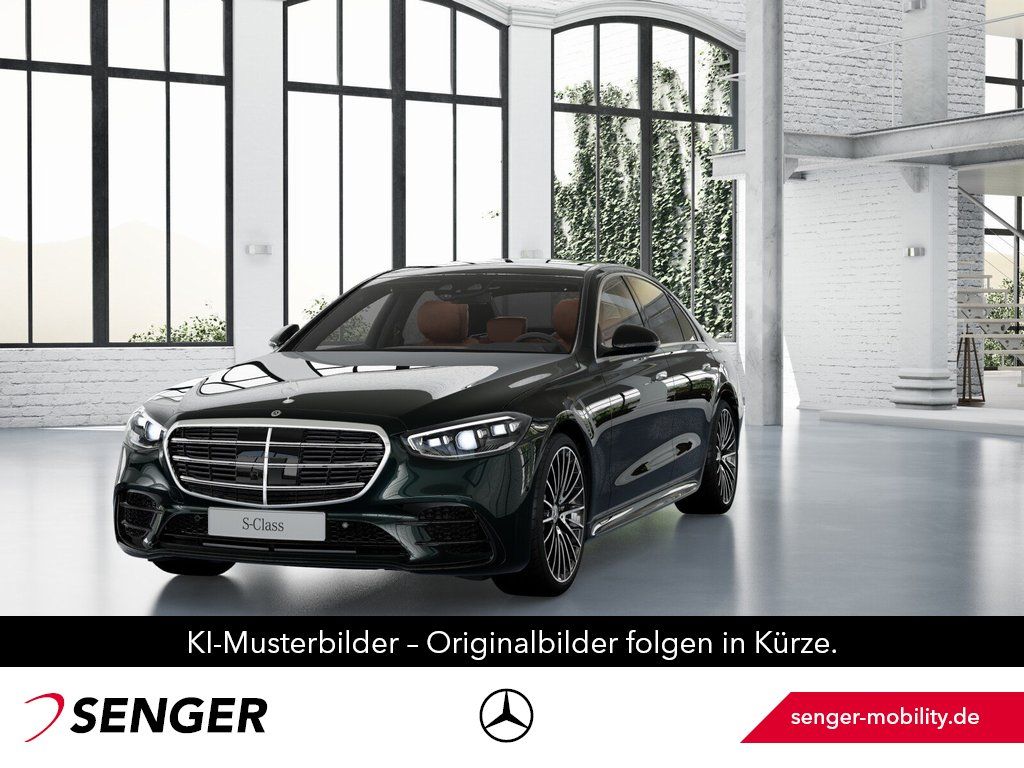 Mercedes-Benz S 450 2025 г. Зелёный, пробег 51830 км