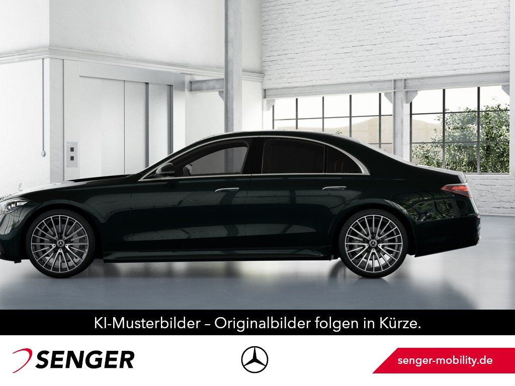Mercedes-Benz S 450 2025 г. Зелёный, пробег 51830 км