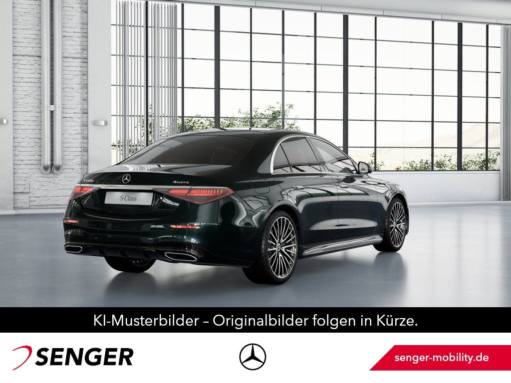 Mercedes-Benz S 450 2025 г. Зелёный, пробег 51830 км