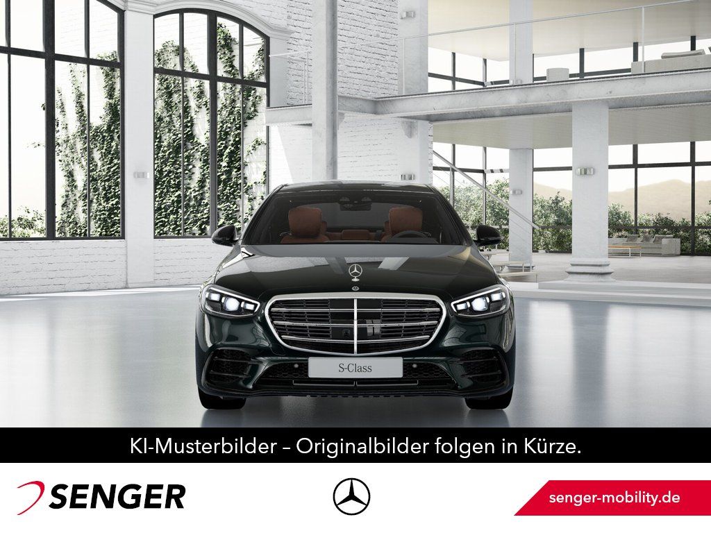 Mercedes-Benz S 450 2025 г. Зелёный, пробег 51830 км