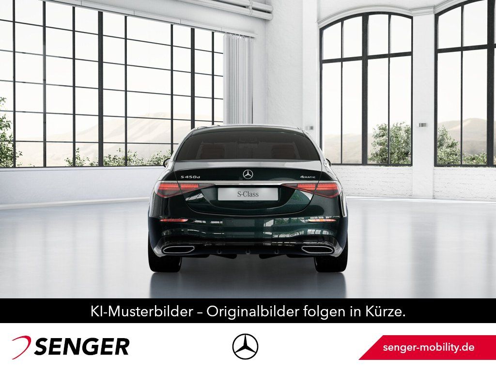 Mercedes-Benz S 450 2025 г. Зелёный, пробег 51830 км