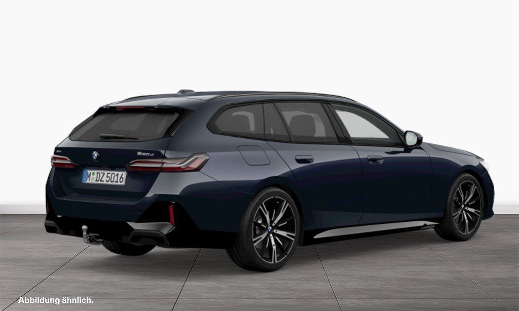 BMW 520 2025 г. Чёрный, пробег 24908 км