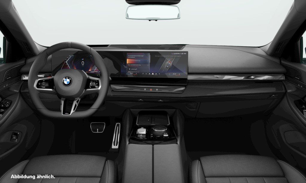 BMW 520 2025 г. Чёрный, пробег 24908 км