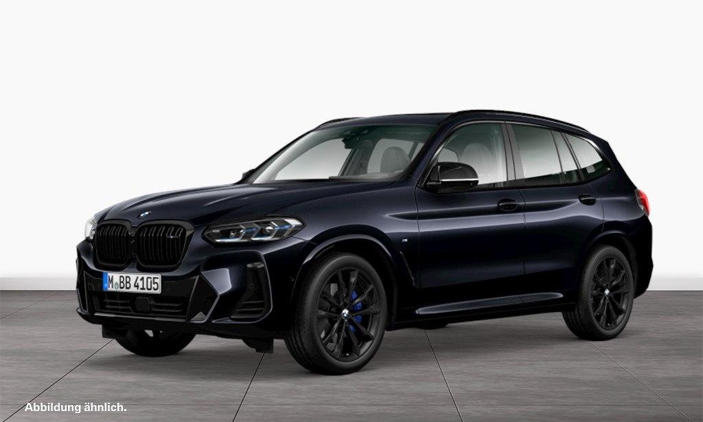 BMW X3 M40 2023 г. Чёрный, пробег 53466 км