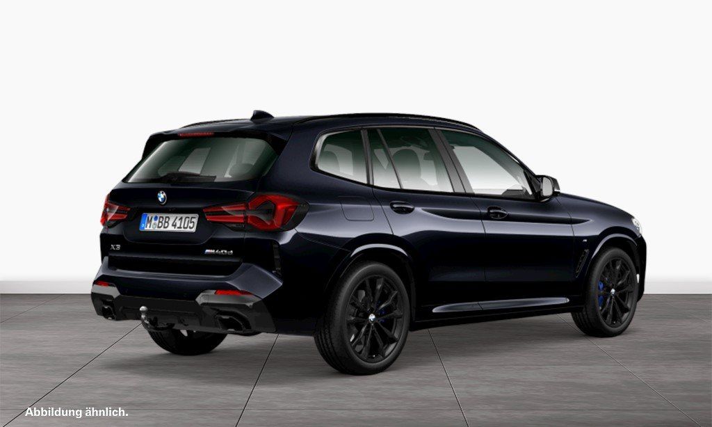 BMW X3 M40 2023 г. Чёрный, пробег 53466 км