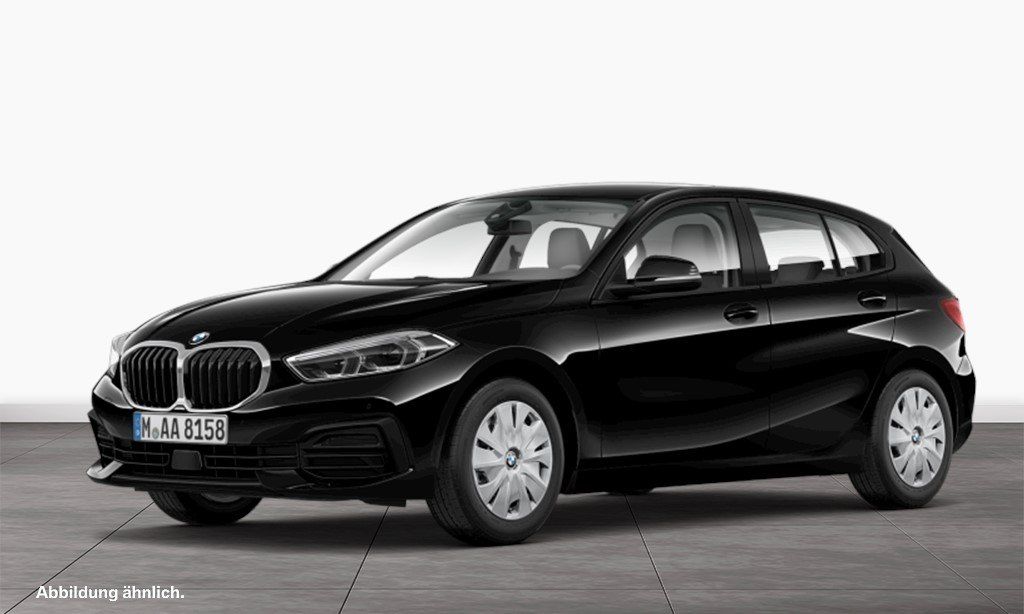 BMW 118 2022 г. Чёрный, пробег 22973 км