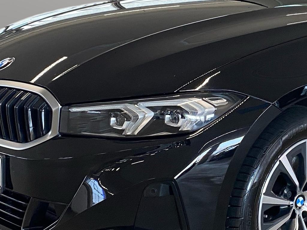 BMW 320 2023 г. Чёрный, пробег 54853 км