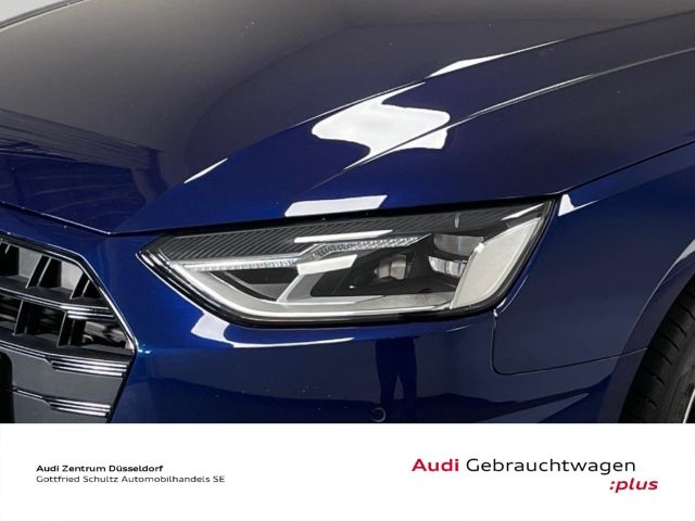 Audi A4 2021 г. Синий, пробег 52502 км