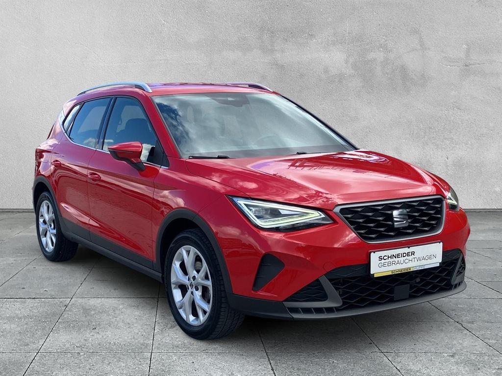 SEAT Arona 2023 г. Красный, пробег 45650 км