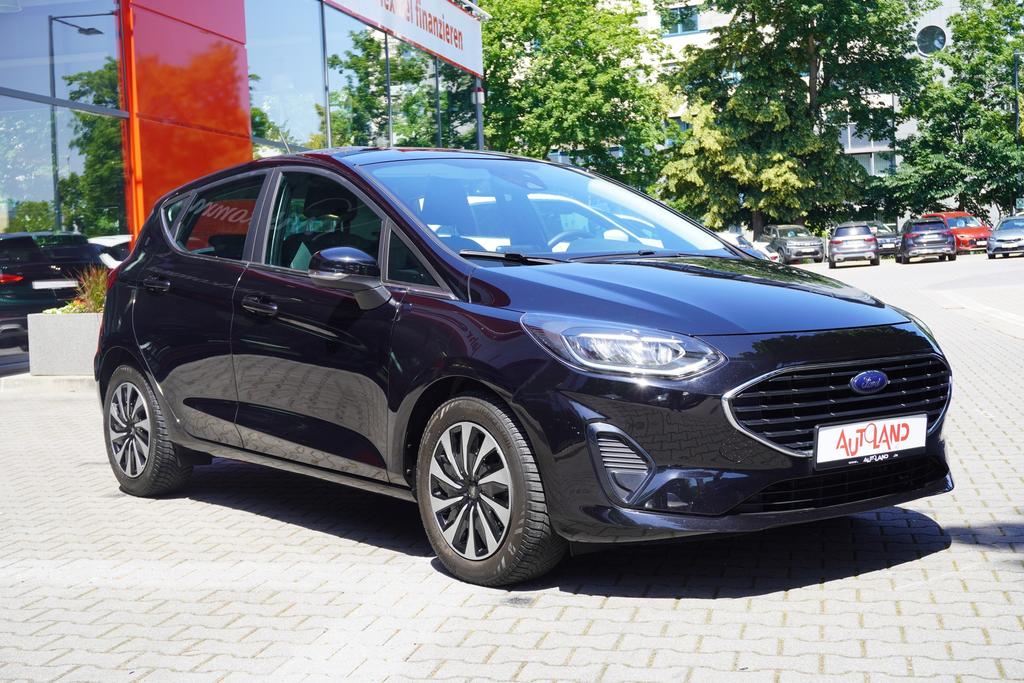 Ford Fiesta 2023 г. Чёрный, пробег 39671 км