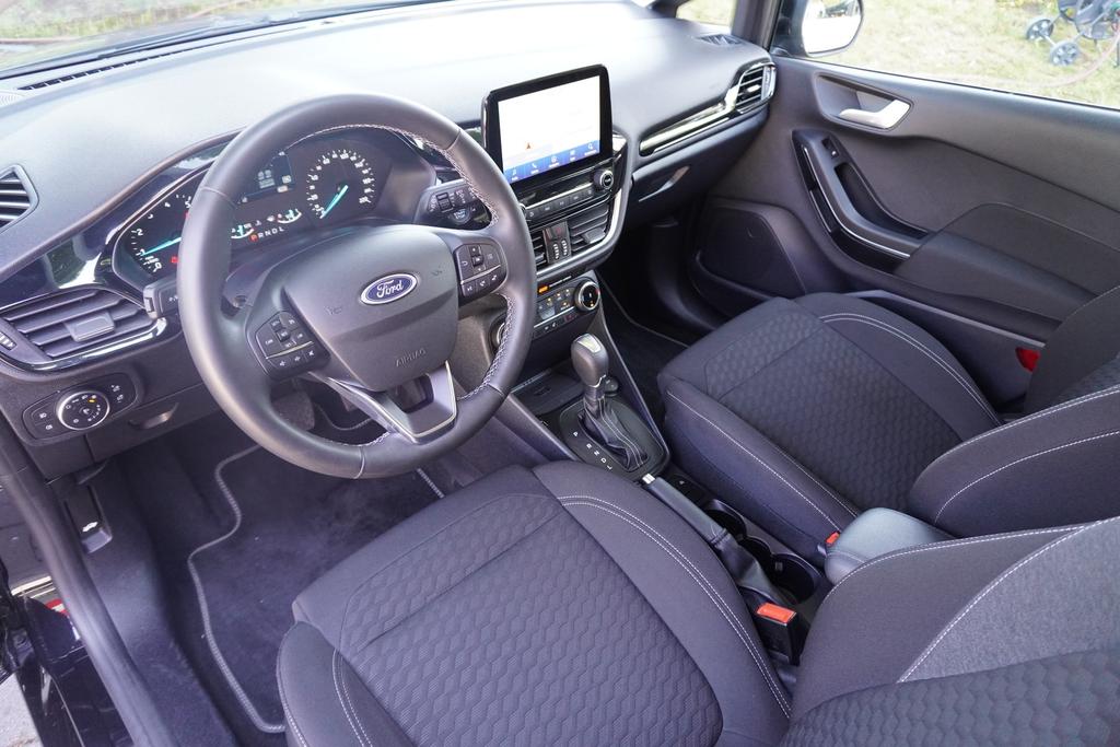 Ford Fiesta 2023 г. Чёрный, пробег 39671 км