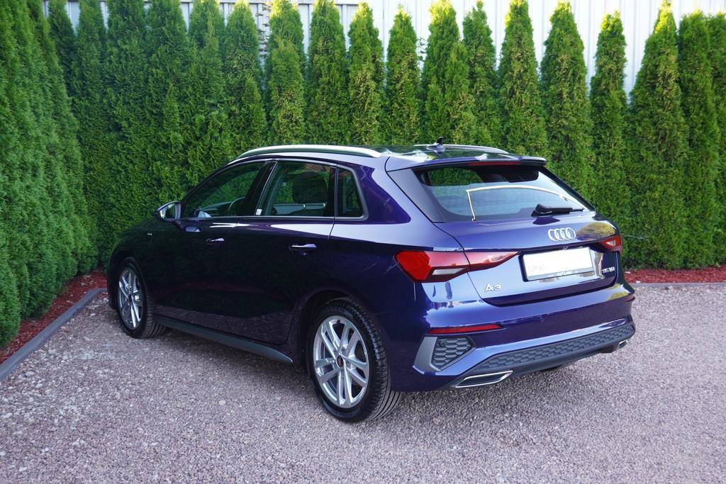Audi A3 2022 г. Синий, пробег 23905 км
