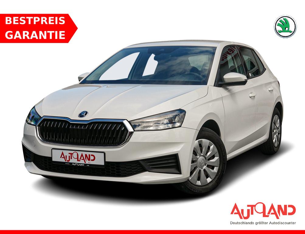 Skoda Fabia 2023 г. Белый, пробег 45202 км