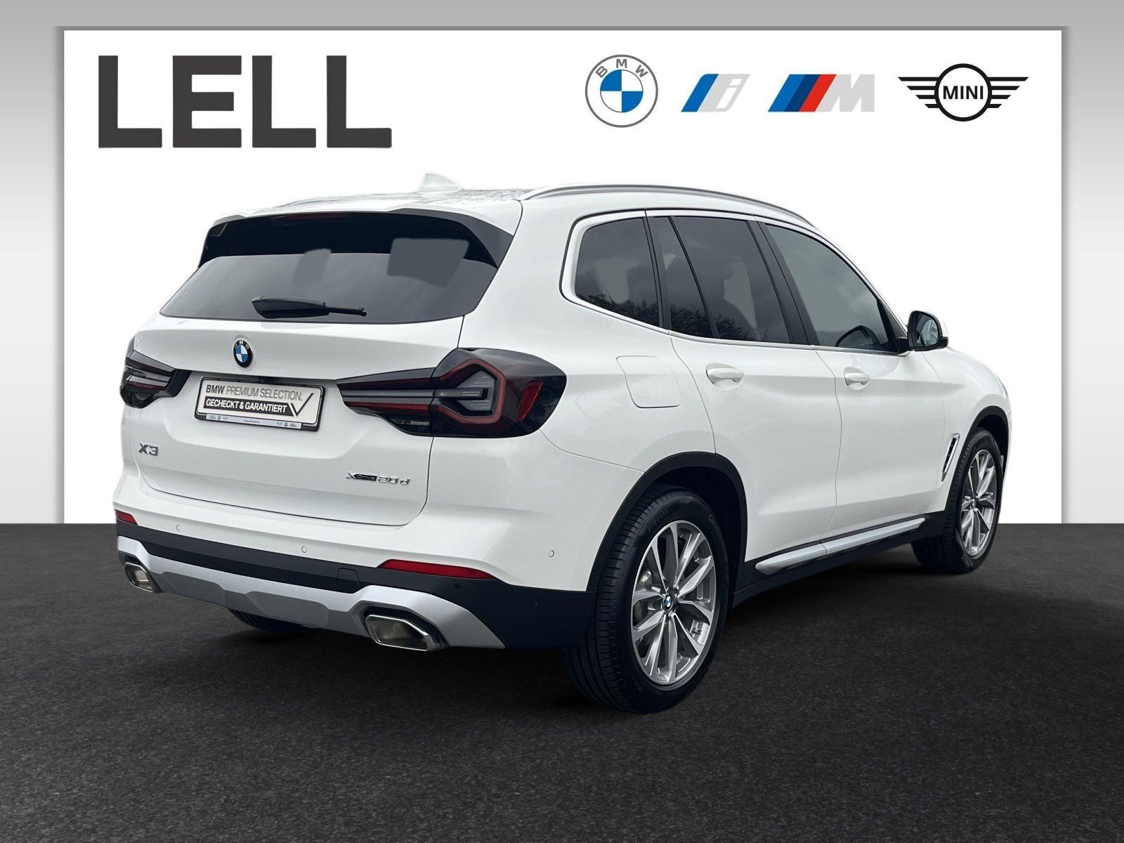 BMW X3 2024 г. Белый, пробег 20220 км