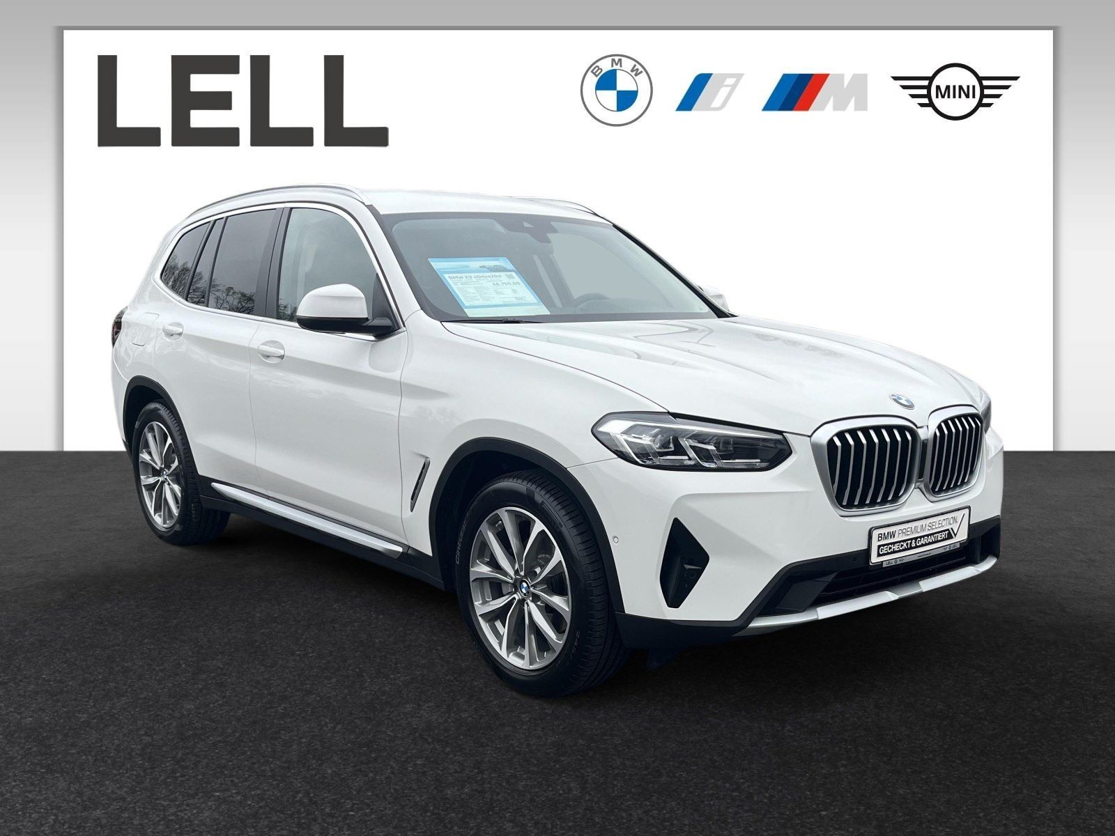 BMW X3 2024 г. Белый, пробег 20220 км