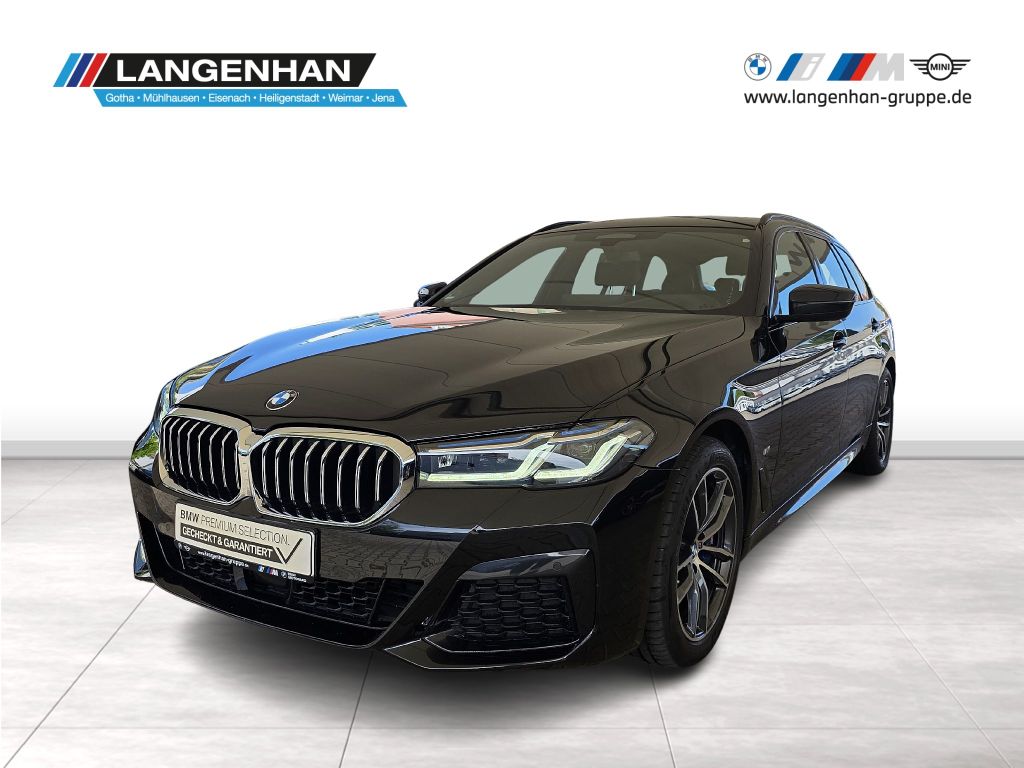 BMW 530 2021 г. Чёрный, пробег 59755 км