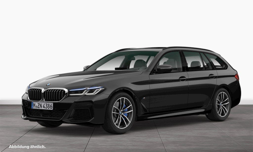 BMW 530 2021 г. Чёрный, пробег 59755 км