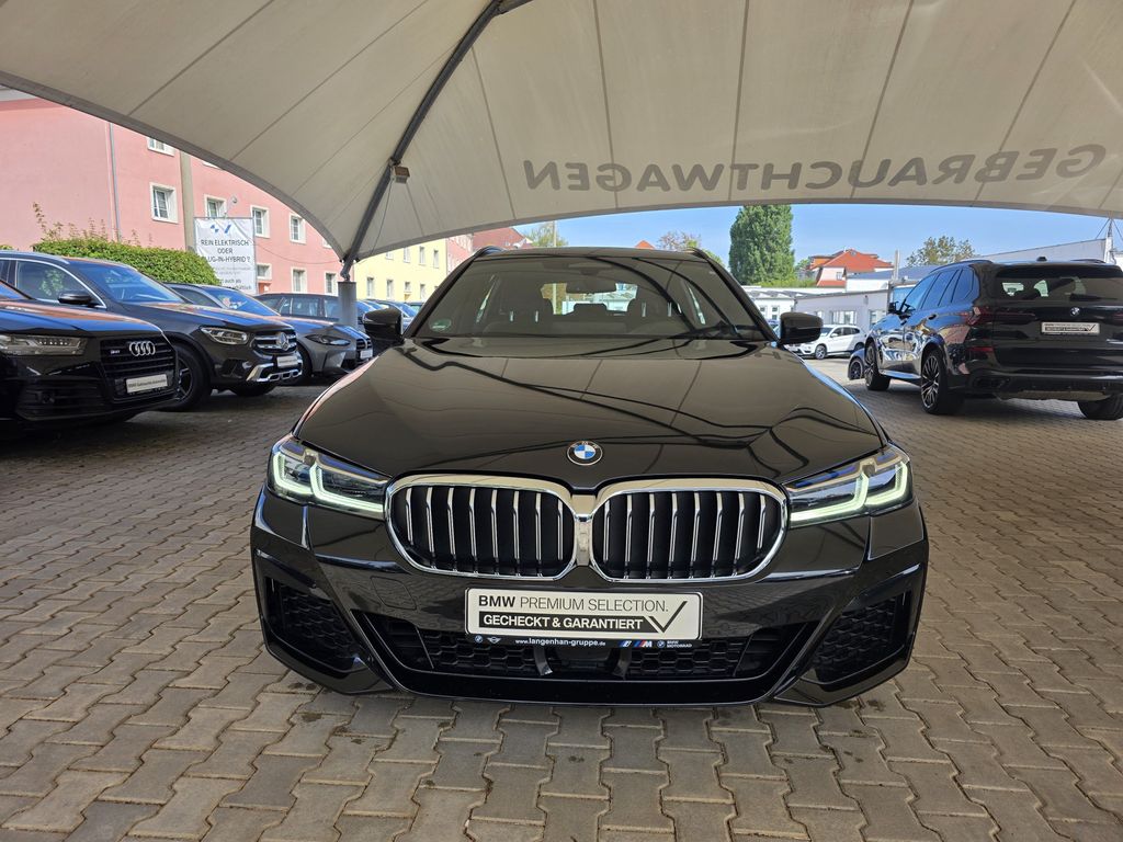 BMW 530 2021 г. Чёрный, пробег 59755 км