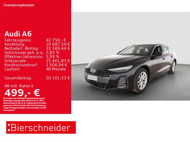 Audi A6 2026 г. Чёрный, пробег 24619 км