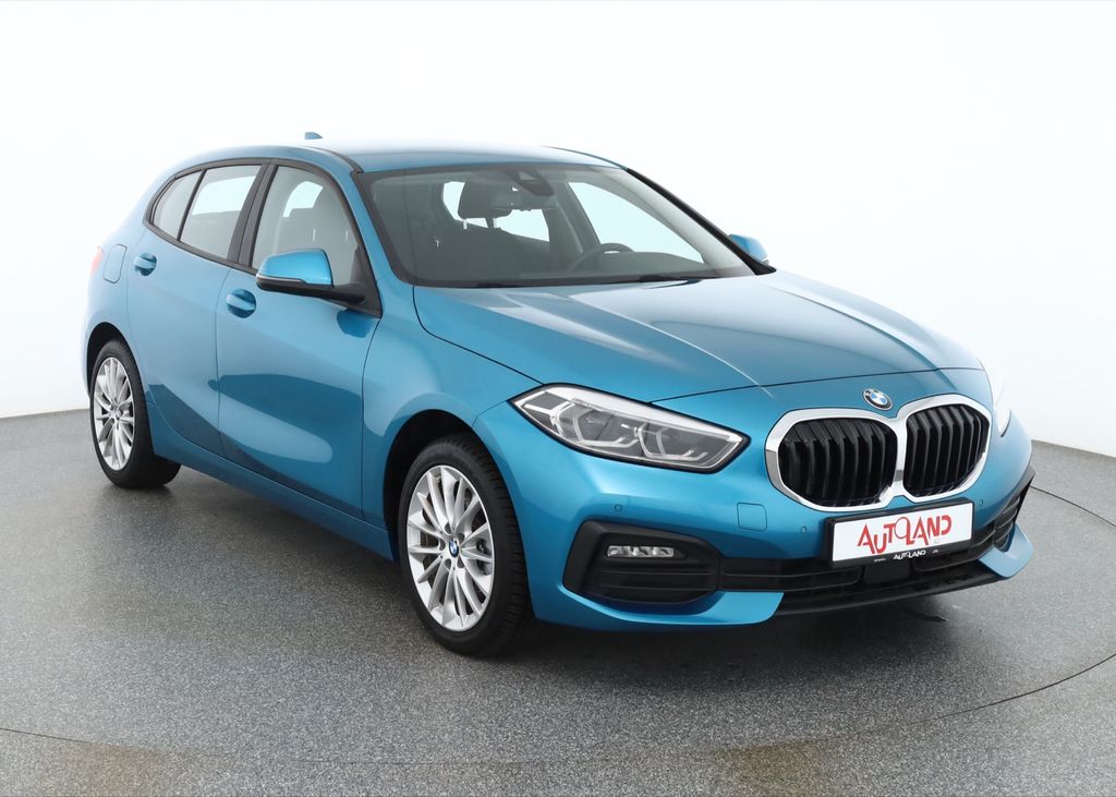 BMW 118 2024 г. Синий, пробег 35615 км