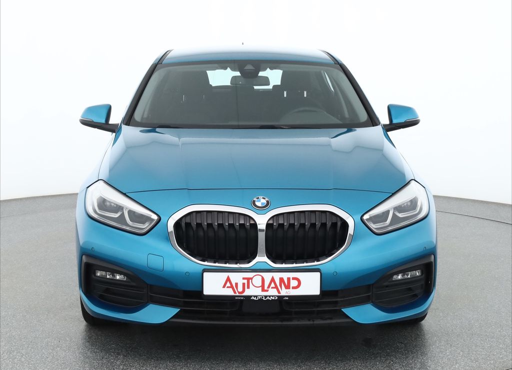 BMW 118 2024 г. Синий, пробег 35615 км