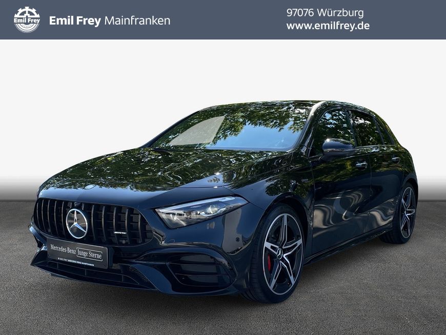 Mercedes-Benz A 45 AMG 2025 г. Чёрный, пробег 3618 км