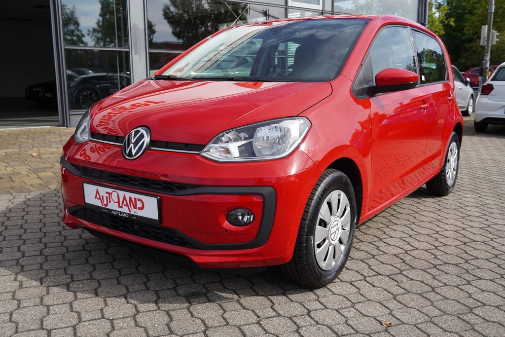 Volkswagen up! 2023 г. Красный, пробег 24793 км