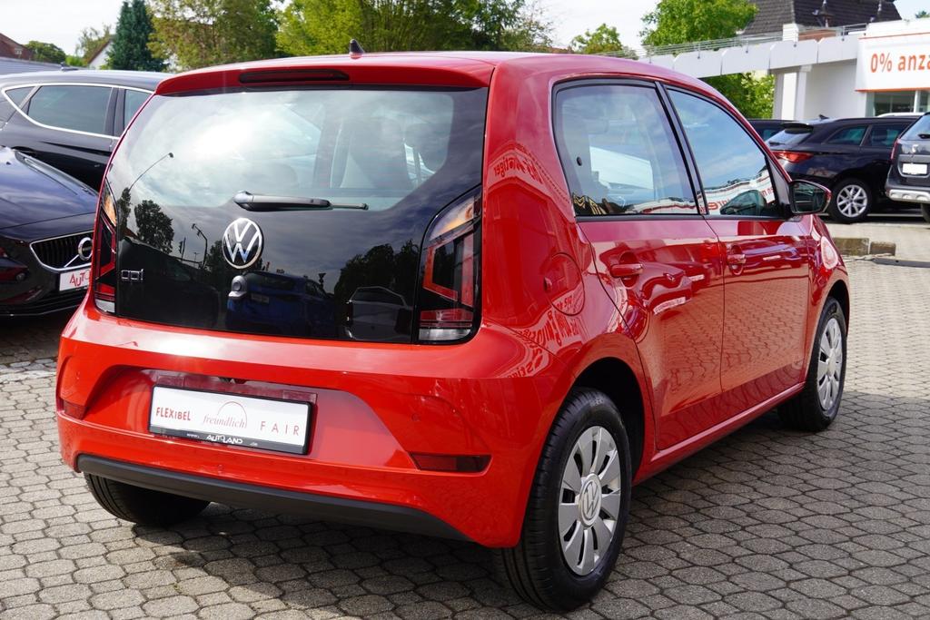 Volkswagen up! 2023 г. Красный, пробег 24793 км