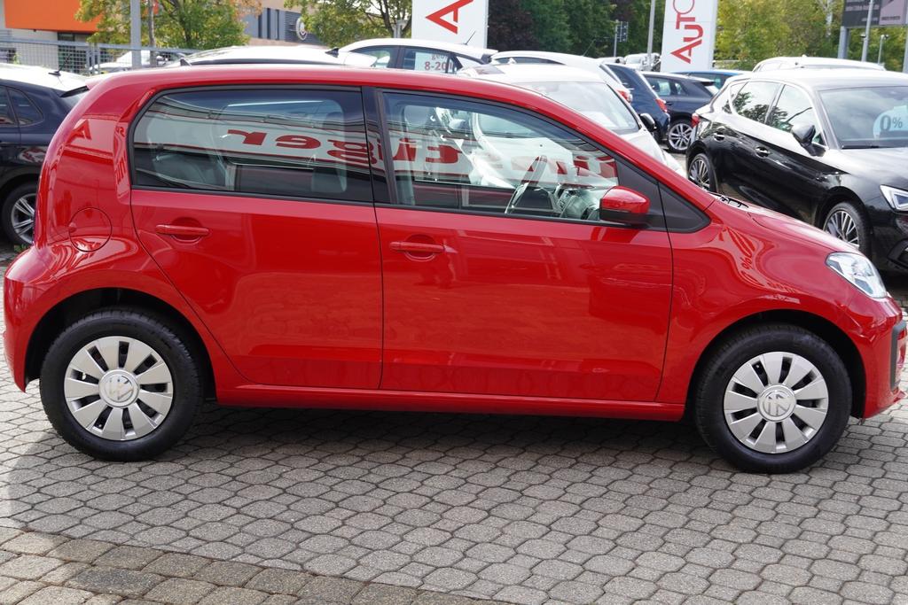 Volkswagen up! 2023 г. Красный, пробег 24793 км