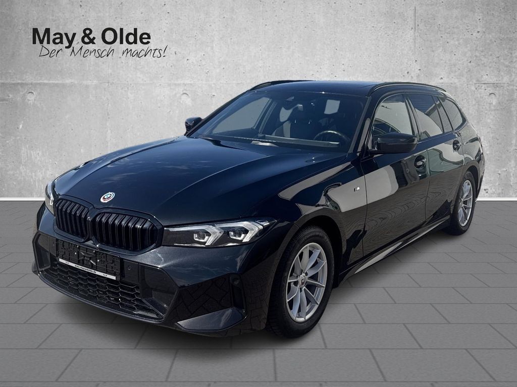 BMW 320 2023 г. Чёрный, пробег 49073 км