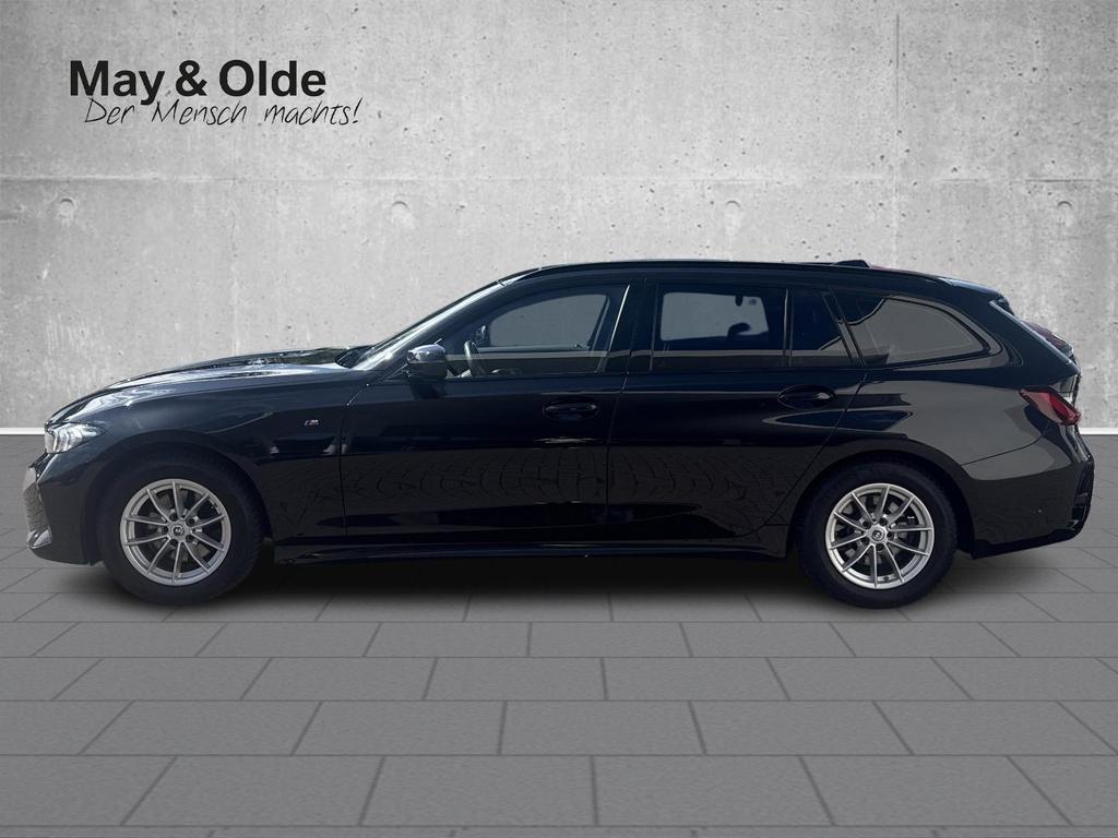 BMW 320 2023 г. Чёрный, пробег 49073 км