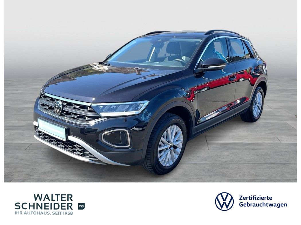Volkswagen T-Roc 2022 г. Чёрный, пробег 39900 км