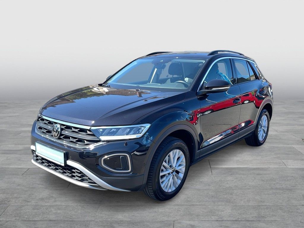 Volkswagen T-Roc 2022 г. Чёрный, пробег 39900 км