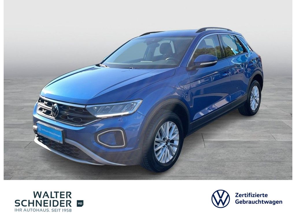 Volkswagen T-Roc 2022 г. Синий, пробег 34500 км
