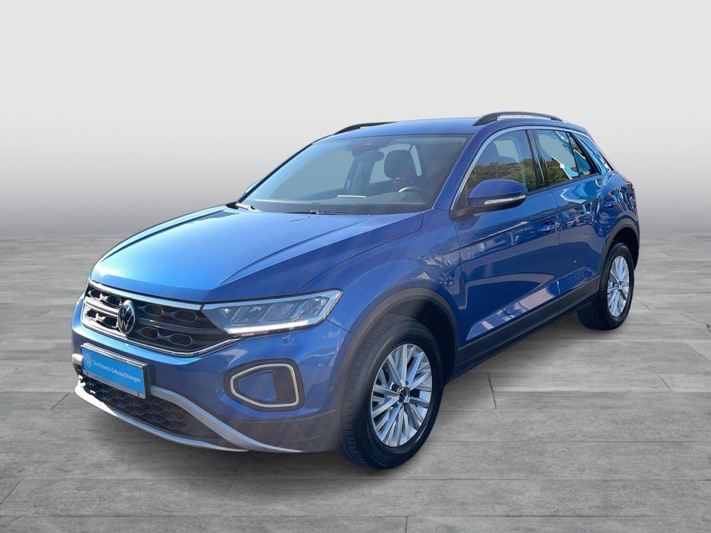 Volkswagen T-Roc 2022 г. Синий, пробег 34500 км