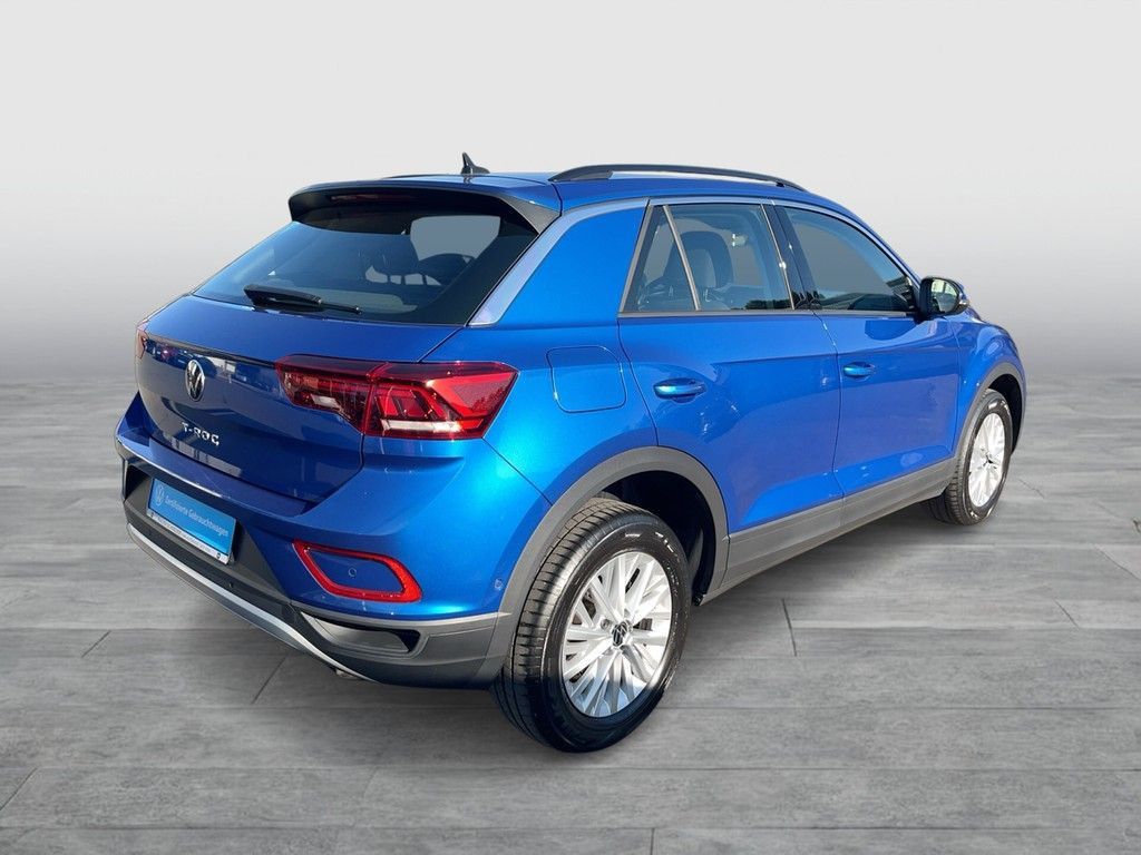 Volkswagen T-Roc 2022 г. Синий, пробег 34500 км