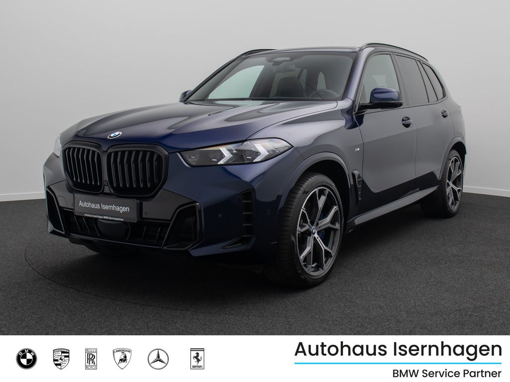 BMW X5 2024 г. Синий, пробег 56363 км
