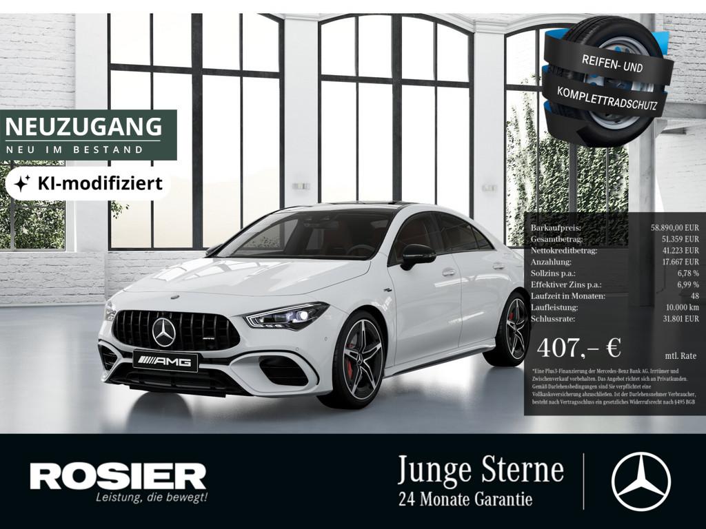 Mercedes-Benz CLA 45 AMG 2024 г. Белый, пробег 29028 км