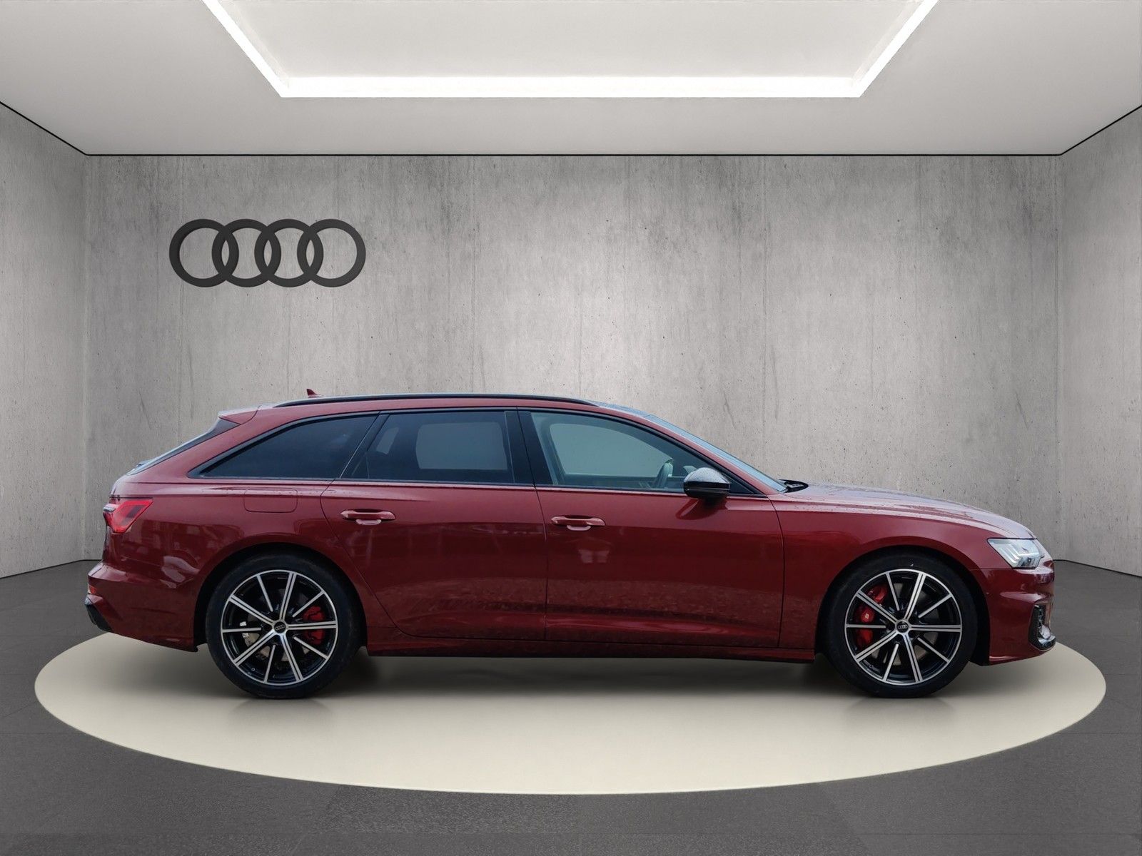 Audi S6 2024 г. Красный, пробег 56800 км