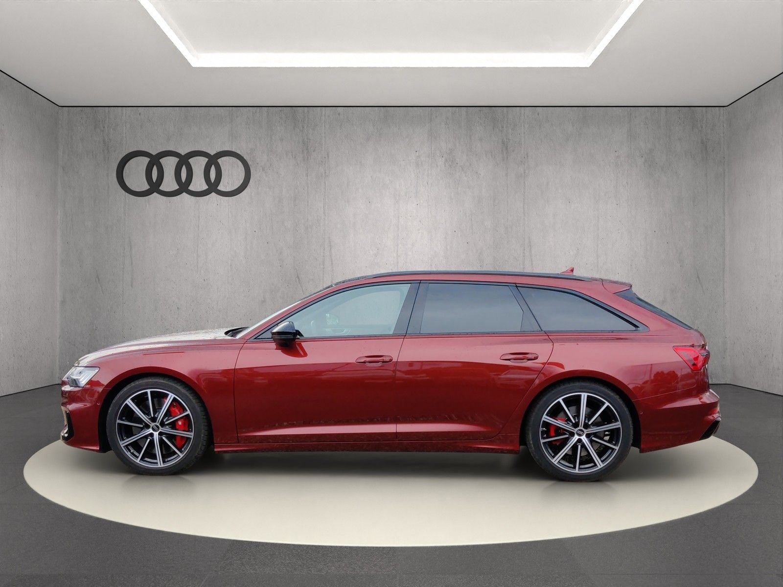 Audi S6 2024 г. Красный, пробег 56800 км