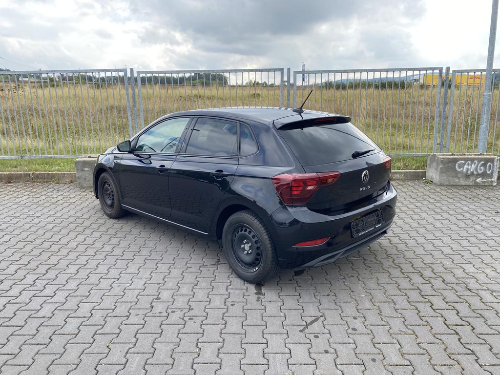 Volkswagen Polo 2023 г. Чёрный, пробег 50500 км