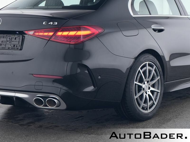Mercedes-Benz C 43 AMG 2023 г. Чёрный, пробег 41640 км