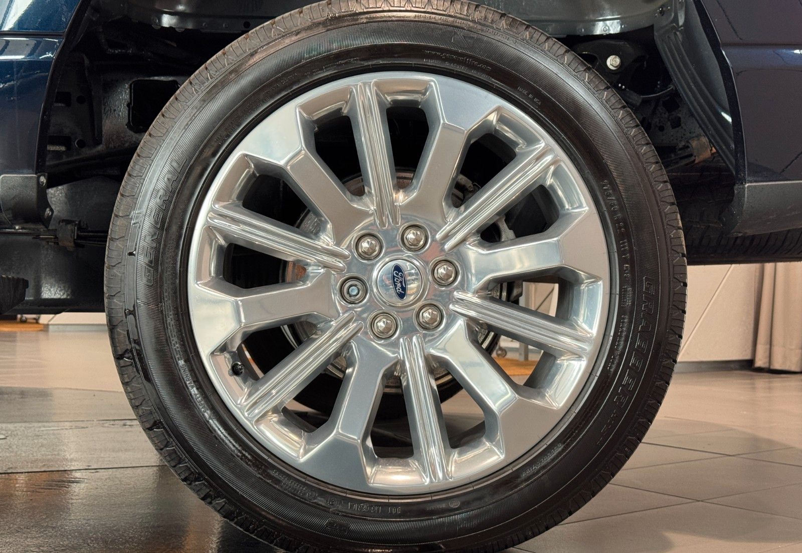 Ford F 150 2022 г. Синий, пробег 19982 км