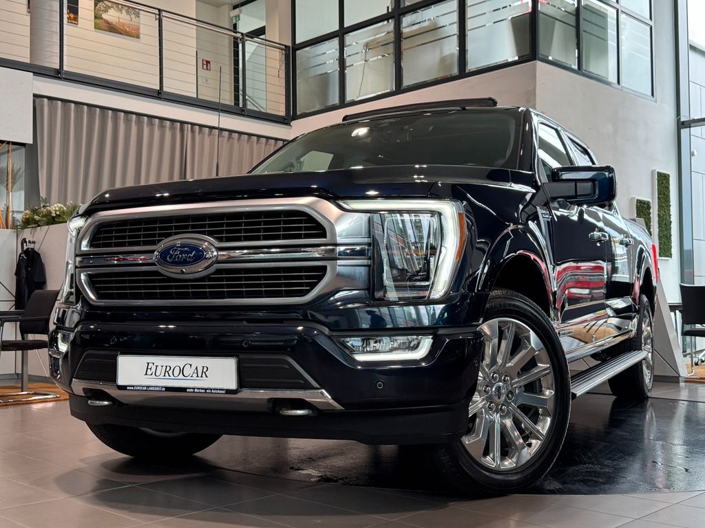 Ford F 150 2022 г. Синий, пробег 19982 км