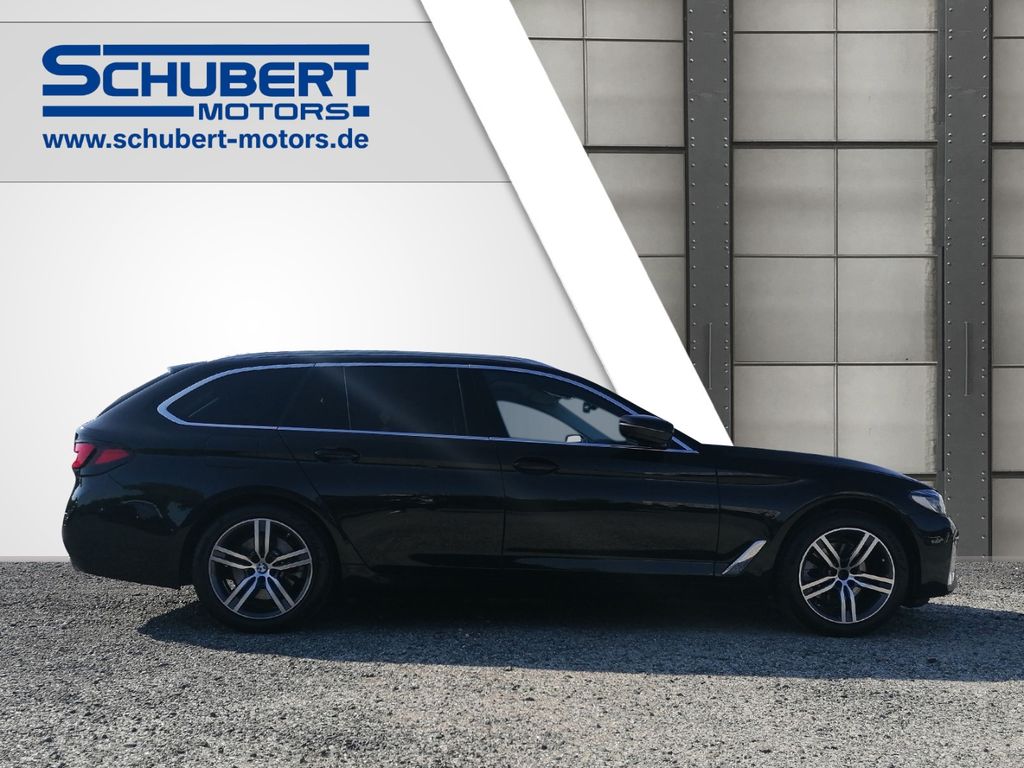 BMW 520 2023 г. Чёрный, пробег 58454 км