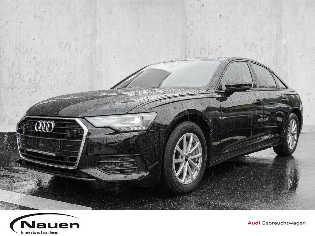 Audi A6 2022 г. Чёрный, пробег 51662 км