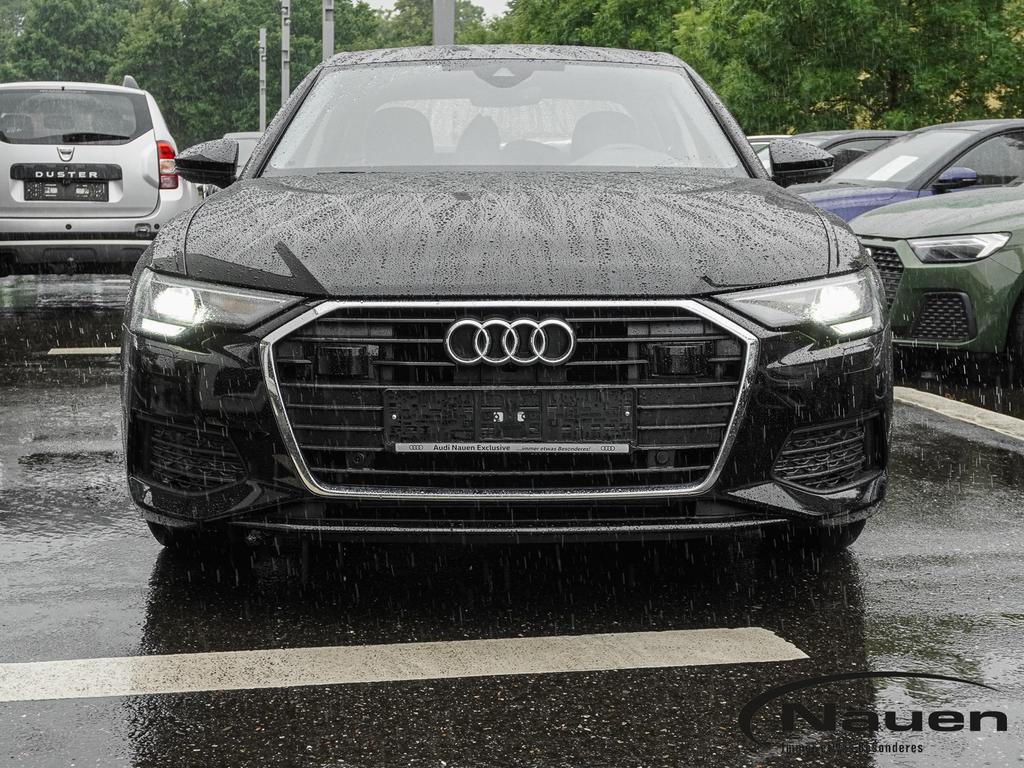 Audi A6 2022 г. Чёрный, пробег 51662 км