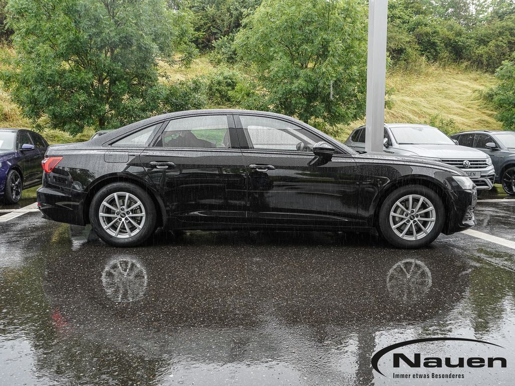 Audi A6 2022 г. Чёрный, пробег 51662 км