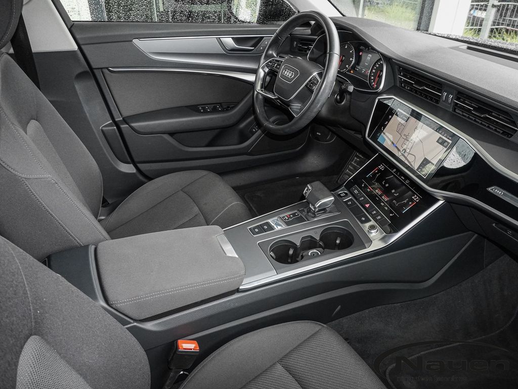 Audi A6 2022 г. Чёрный, пробег 51662 км